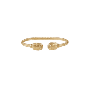 GaS bIJOUX Yellow Gold Duality Scaramouche Bracelet
