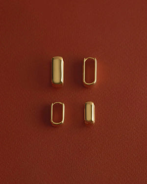 Kirstin Ash Earrings Kirstin Ash Symphony Hoops Small – 18K Gold