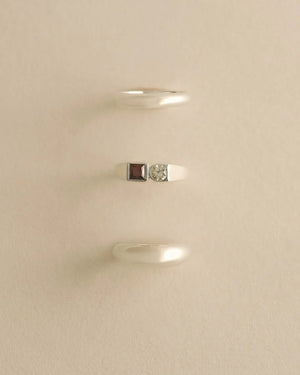 Kirstin Ash Rings Kirstin Ash Ember Ring – Gold Plated & Silver