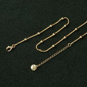 Najo Anklets Najo Cassiopeia Anklet – Silver & Gold Plated
