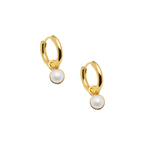 Najo Earrings Gold Najo Heavenly Pearl Earrings – Sterling Silver & Gold Plated