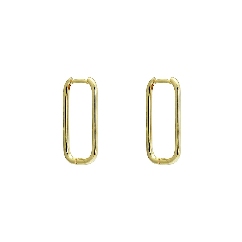 Duo Jewellery Earrings Duo Fine paper clip earrings