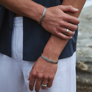 Duo Jewellery Najo Bangle Stryke Men s Stain Bangle