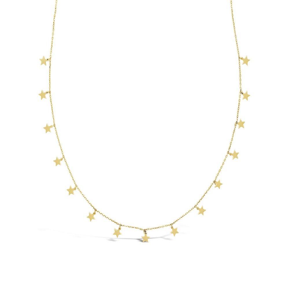 Duo Jewellery Necklaces Yellow Gold Duo Make a Wish Necklace (Yellow Gold Plated)