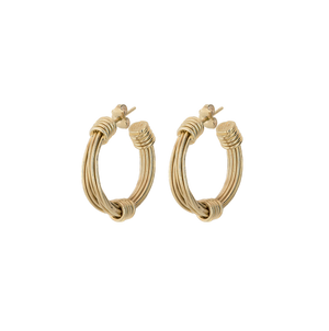 Gas Bijoux Earrings Ariane Hoop