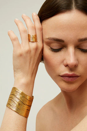 Gas Bracelets Gas Bijoux Wave Cuff