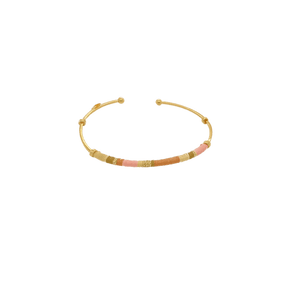 Gas Bracelets Yellow Gold / Apricot Gas Zanzibar MultiColour Gold Bracelet