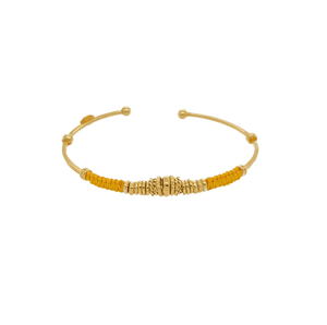 Gas Bracelets Yellow Gold / Apricot Gas Zizanie Bracelet