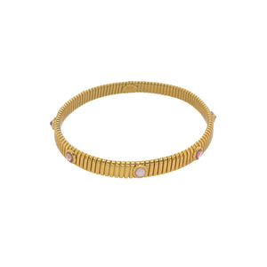 Gas Bracelets Yellow Gold / Pink Gas Stradi Bracelet