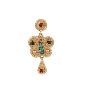 Gas Earrings Yellow Gold Gas Paz Earrings