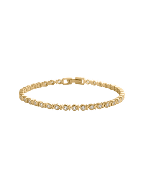 Kirstin Ash Bracelets Gold / 16 cm Kirstin Ash Vale Tennis Bracelet