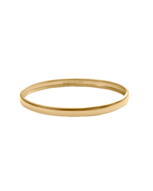 Kirstin Ash Bracelets Gold Kirstin Ash Symphony Bangle – Sterling Silver & 18K Gold Plated