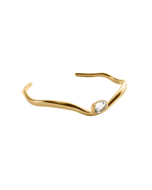 Kirstin Ash Bracelets Kirstin Ash Unfold Cuff – 18K Gold Plated
