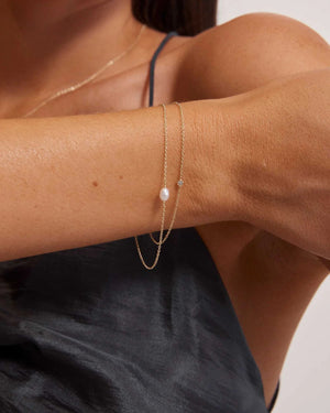 Kirstin Ash Bracelets Petite Diamond Bracelet