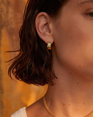 Kirstin Ash Earrings Il Mare hoops