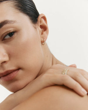 Kirstin Ash Earrings Kirstin Ash Elysium Fine Hoops (9K Solid Gold)
