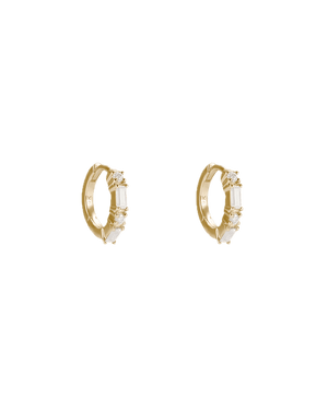 Kirstin Ash Earrings Kirstin Ash Luma Huggies