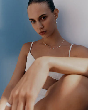 Kirstin Ash Earrings Kirstin Ash Maris Pearl Hoop