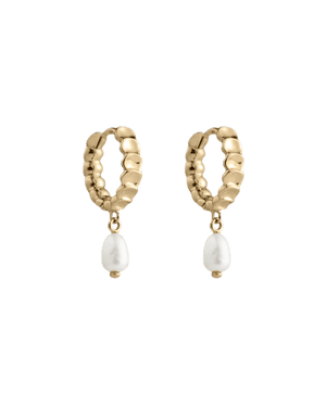 Kirstin Ash Earrings Kirstin Ash Vacation Fine Hoops (9K Gold)