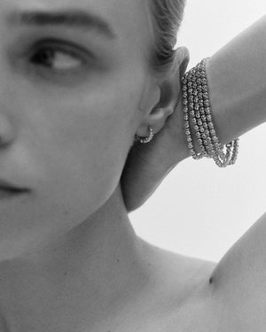 Kirstin Ash Earrings Kirstin Ash Vale Tennis Huggies