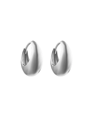 Kirstin Ash Earrings Silver Kirstin Ash Indigo Hoops Small (18K Gold Plated & Silver)