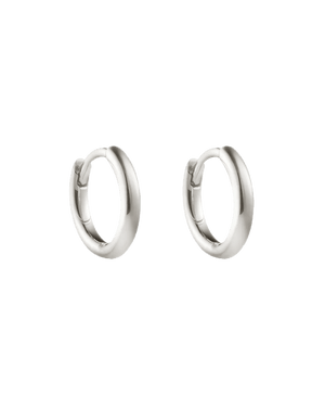 Kirstin Ash Earrings Silver / Silver Kirstin Ash Stillness Huggies