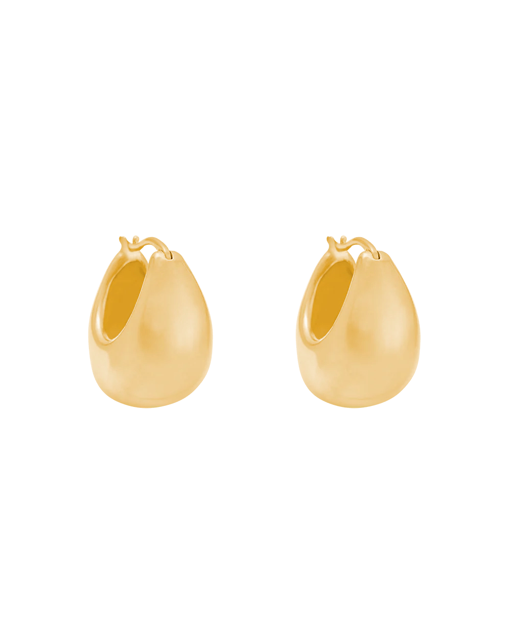 Kirstin Ash Earrings Yellow Gold Kirstin Ash Tresor Medium Earrings