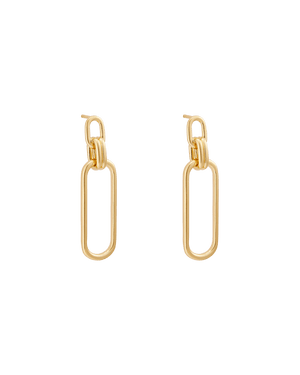 Kirstin Ash Earrings Yellow Gold Roam Earrings