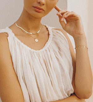 Kirstin Ash Necklaces Kirstin Ash Herrinbone Chain