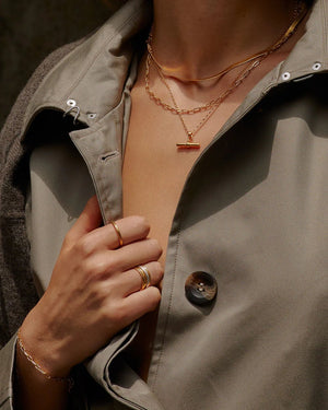 Kirstin Ash Necklaces Roam T Bar Necklace