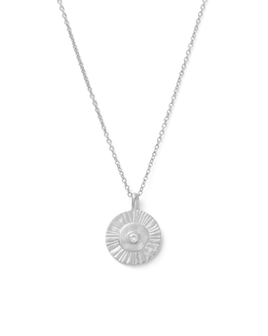 Kirstin Ash Necklaces Silver Kirstin Ash Afterglow Coin Necklace