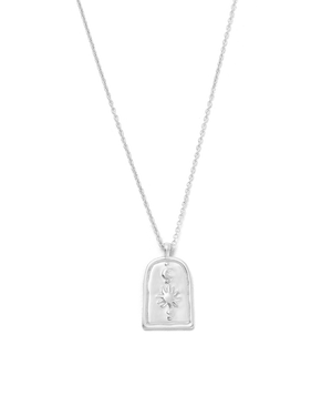 Kirstin Ash Necklaces Silver Kirstin Ash Sun and Moon Necklace