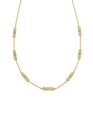 Kirstin Ash Necklaces Yellow Gold Glisten Necklace