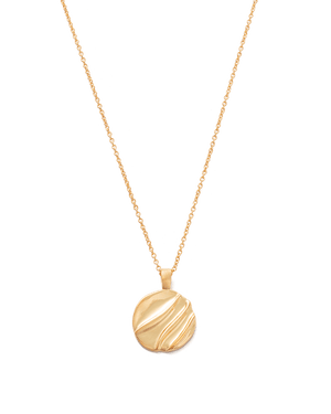 Kirstin Ash Necklaces Yellow Gold Kirstin Ash interwine circle necklace