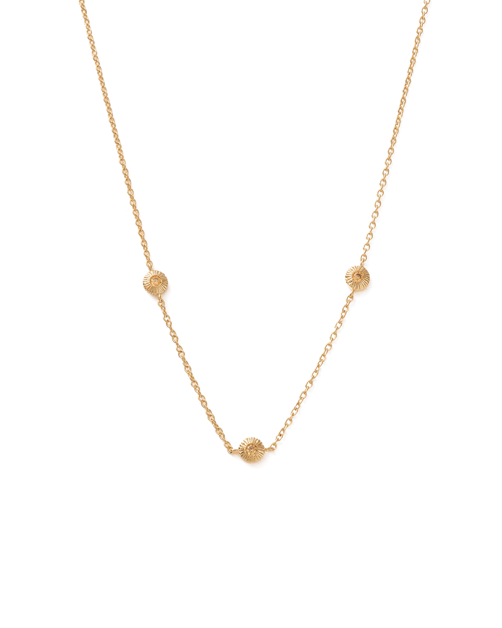Kirstin Ash Necklaces Yellow Gold Kirstin Ash Tangerine necklace