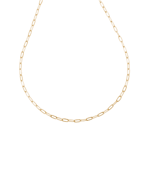 Kirstin Ash Necklaces Yellow Gold Rue Chain Necklace