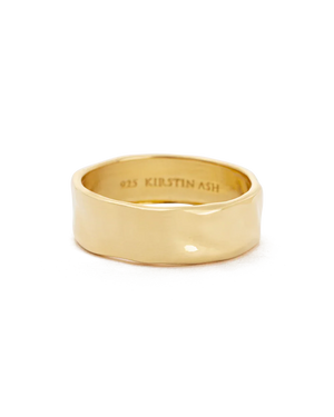 Kirstin Ash Rings 6 Kirstin Ash Vista Ring – 18k Gold Vermeil