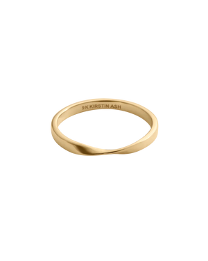 Kirstin Ash Rings J Kirstin Ash Petite Fold Ring – 9K Gold