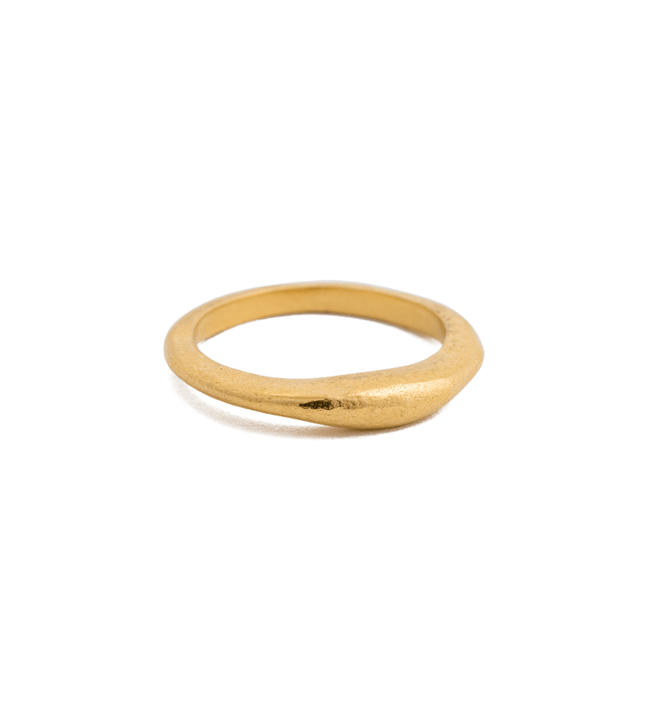 Kirstin Ash Rings Kirstin Ash Golden Light Stacking Ring (18K Yellow Gold Vermeil)