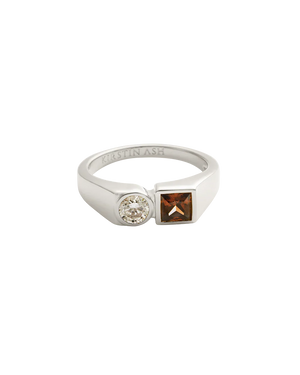 Kirstin Ash Rings Silver / 6 Kirstin Ash Ember Ring – Gold Plated & Silver