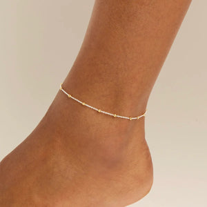 Najo Anklets Najo Algonquin Two-Tone Anklet