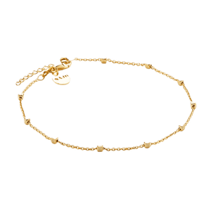 Najo Anklets Gold Najo Birdsong Chain Anklet – Silver & Gold Plated
