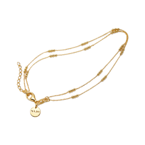 Najo Anklets Gold Najo Halcyon Anklet – Silver & Gold Plated