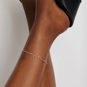 Najo Anklets Najo Birdsong Chain Anklet – Silver & Gold Plated