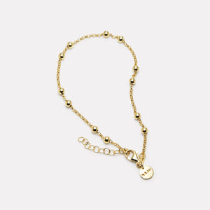 Najo Anklets Najo Mattina Anklet – Silver & Gold Plated