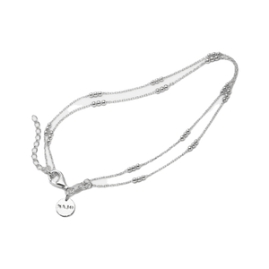 Najo Anklets Silver Najo Halcyon Anklet – Silver & Gold Plated