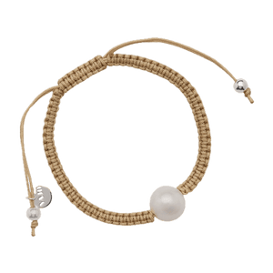 Najo Bracelets Beige Najo Coco Lagoon 12mm Pearl Bracelet