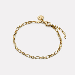 Najo Bracelets Gold Najo Daybreak Oval Link Bracelet – Gold & Silver
