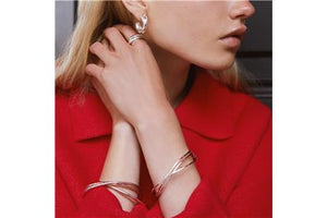 Najo Bracelets Najo Cuff Brise Hinged Silver (60mm)