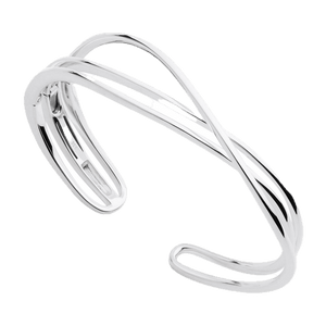 Najo Bracelets Najo Cuff Brise Hinged Silver (60mm)